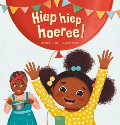 Hiep hiep hoeree! - Carolijn Leisink (Auteur) | 
Maruga Koops (Illustrator) | 
Maruga Knoops 