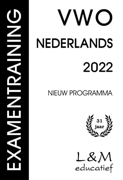 Examentraining Vwo Nederlands 2022 - G.P. Broekema 
