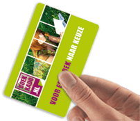Boekkado card